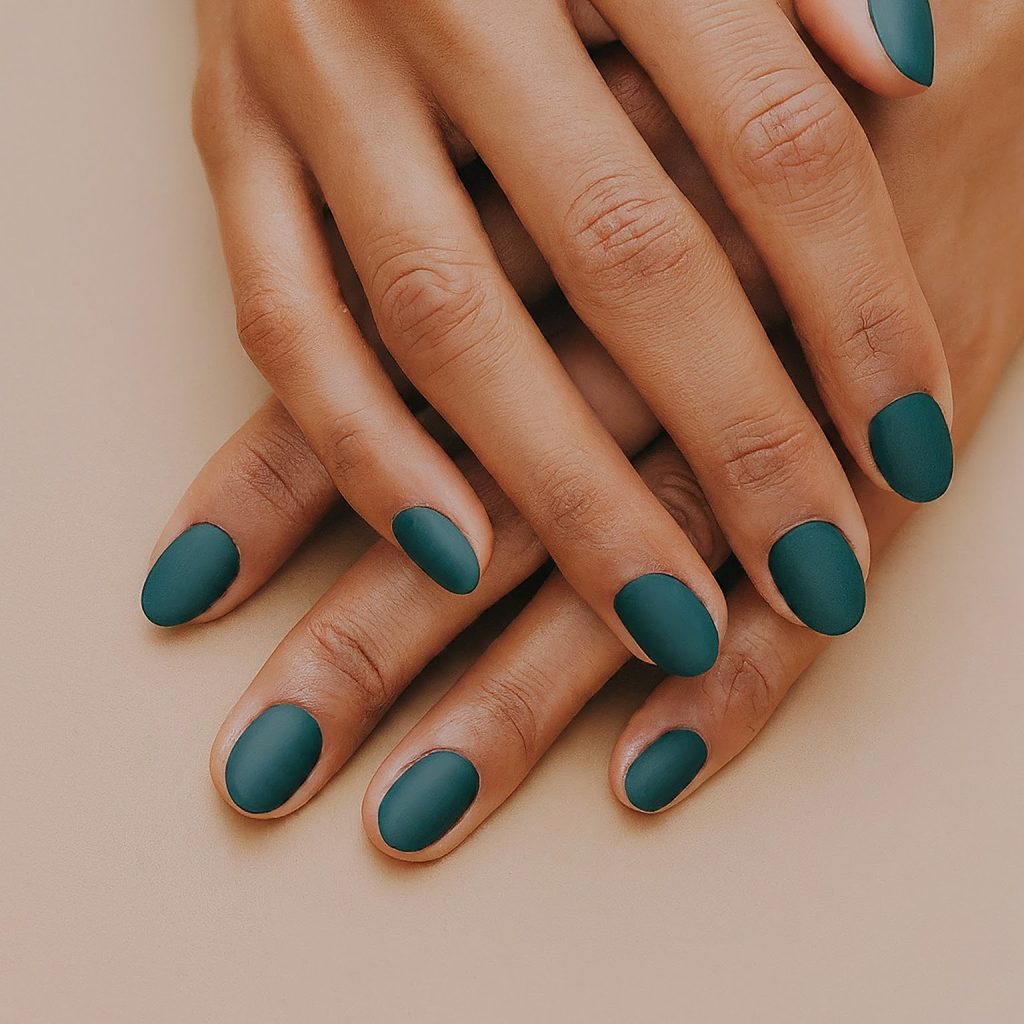 Cosy feel and matte finish for short nails